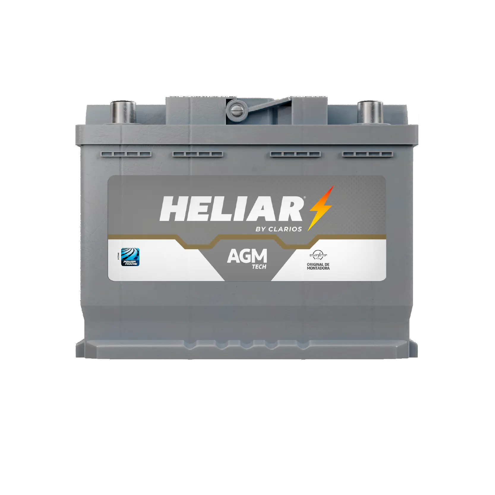 Foto ilustrativa da bateria Linha AGM - Para veículos com Start-Stop