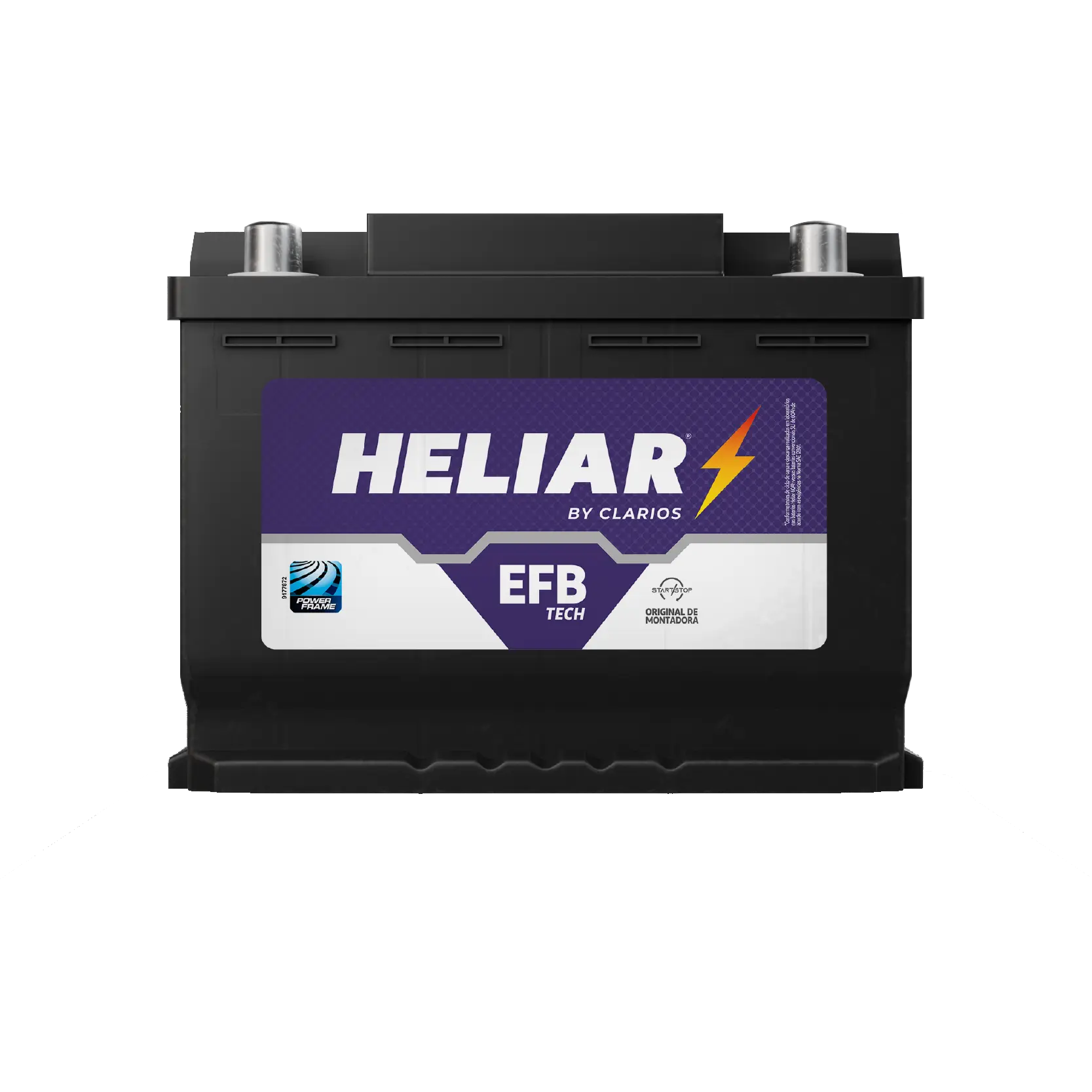 Foto ilustrativa da bateria Linha EFB - Start-stop e alternador inteligente